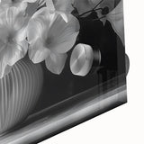 Monochrome Floral Elegance - Fine Art Photography Framed Prints