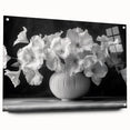 Monochrome Floral Elegance - Fine Art Photography Framed Prints