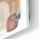 Minimalist Abstract Canvas Prints – Blush Beige & Soft Gold Wall Art