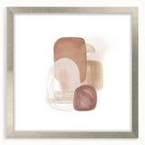 Minimalist Abstract Canvas Prints – Blush Beige & Soft Gold Wall Art