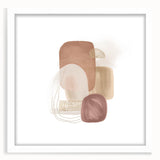 Minimalist Abstract Canvas Prints – Blush Beige & Soft Gold Wall Art