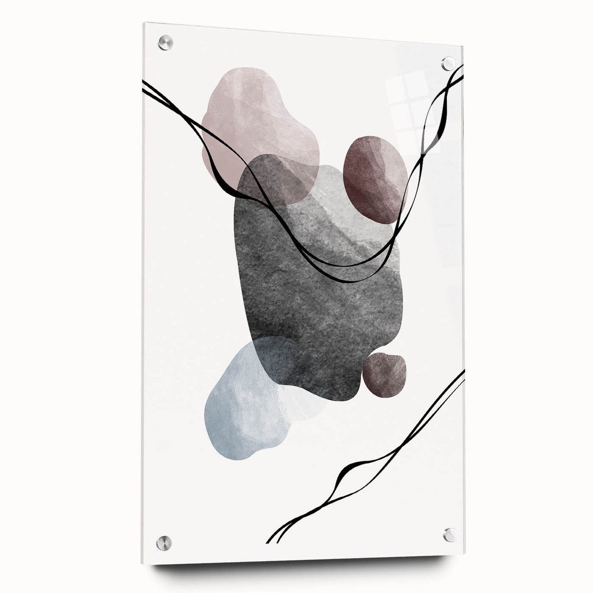 Buy Abstract Textured Wall Art Online - Fluid Earthy Modern Forms