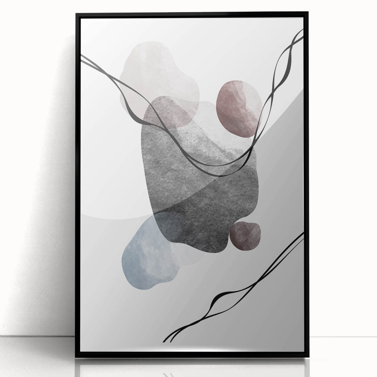 Buy Abstract Textured Wall Art Online - Fluid Earthy Modern Forms