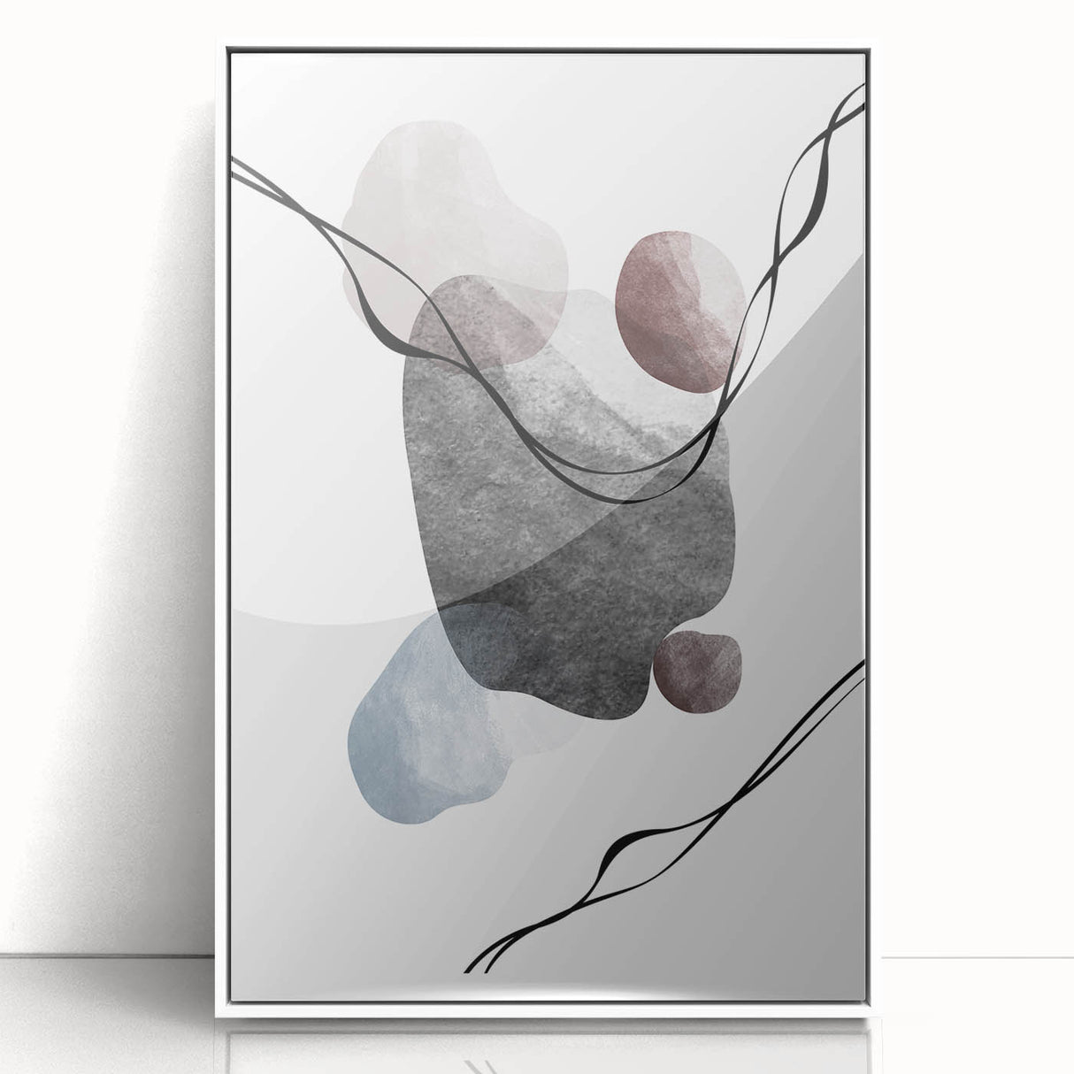 Buy Abstract Textured Wall Art Online - Fluid Earthy Modern Forms