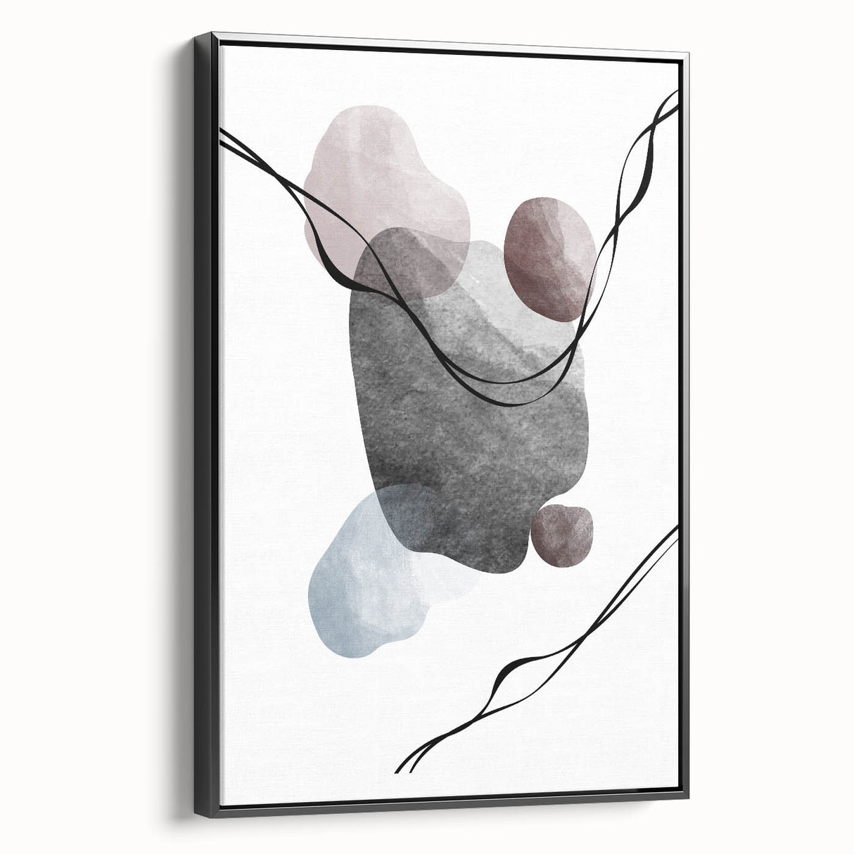 Buy Abstract Textured Wall Art Online - Fluid Earthy Modern Forms