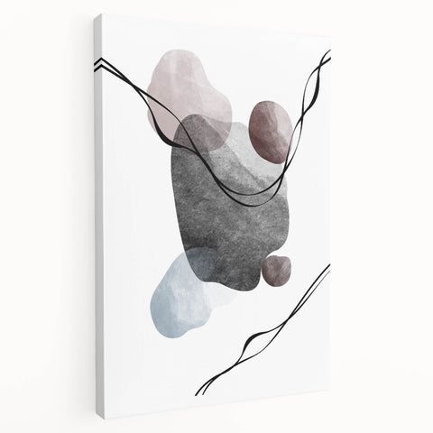 Buy Abstract Textured Wall Art Online - Fluid Earthy Modern Forms
