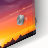 Cityscape Photography Prints – Vibrant Urban Skyline Sunset Art