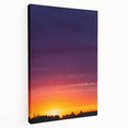 Cityscape Photography Prints – Vibrant Urban Skyline Sunset Art