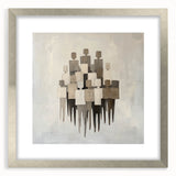 Minimalist Abstract Figurative Wall Art – Contemporary Human Form