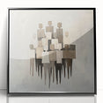 Minimalist Abstract Figurative Wall Art – Contemporary Human Form