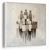 Minimalist Abstract Figurative Wall Art – Contemporary Human Form