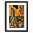 Colorful Abstract Figurative Wall Art – Expressive Human Form
