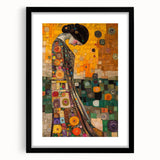 Colorful Abstract Figurative Wall Art – Expressive Human Form