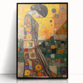 Colorful Abstract Figurative Wall Art – Expressive Human Form