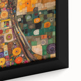 Colorful Abstract Figurative Wall Art – Expressive Human Form