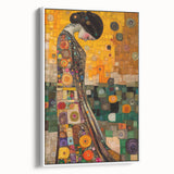 Colorful Abstract Figurative Wall Art – Expressive Human Form