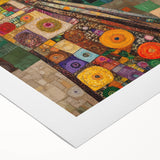 Colorful Abstract Figurative Wall Art – Expressive Human Form