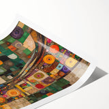 Colorful Abstract Figurative Wall Art – Expressive Human Form