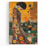 Colorful Abstract Figurative Wall Art – Expressive Human Form