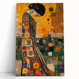 Colorful Abstract Figurative Wall Art – Expressive Human Form