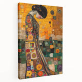 Colorful Abstract Figurative Wall Art – Expressive Human Form