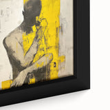 Minimalist Abstract Figurative Wall Art – Bold Human Form