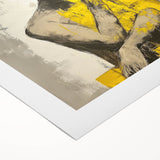 Minimalist Abstract Figurative Wall Art – Bold Human Form