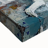 Textured Abstract Figurative Wall Art – Serene Human Form