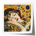 Elegant Abstract Figurative Wall Art – Gold Dreamscape