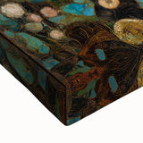 Elegant Abstract Figurative Wall Art – Gold Dreamscape