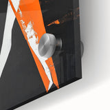 Bold Minimalist Abstract Figurative Wall Art – Striking Silhouette