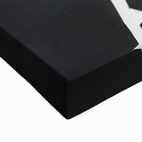 Bold Minimalist Abstract Figurative Wall Art – Striking Silhouette