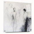 Minimalist Abstract Figurative Wall Art – Ethereal Sketch Forms