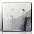 Minimalist Abstract Figurative Wall Art – Ethereal Sketch Forms