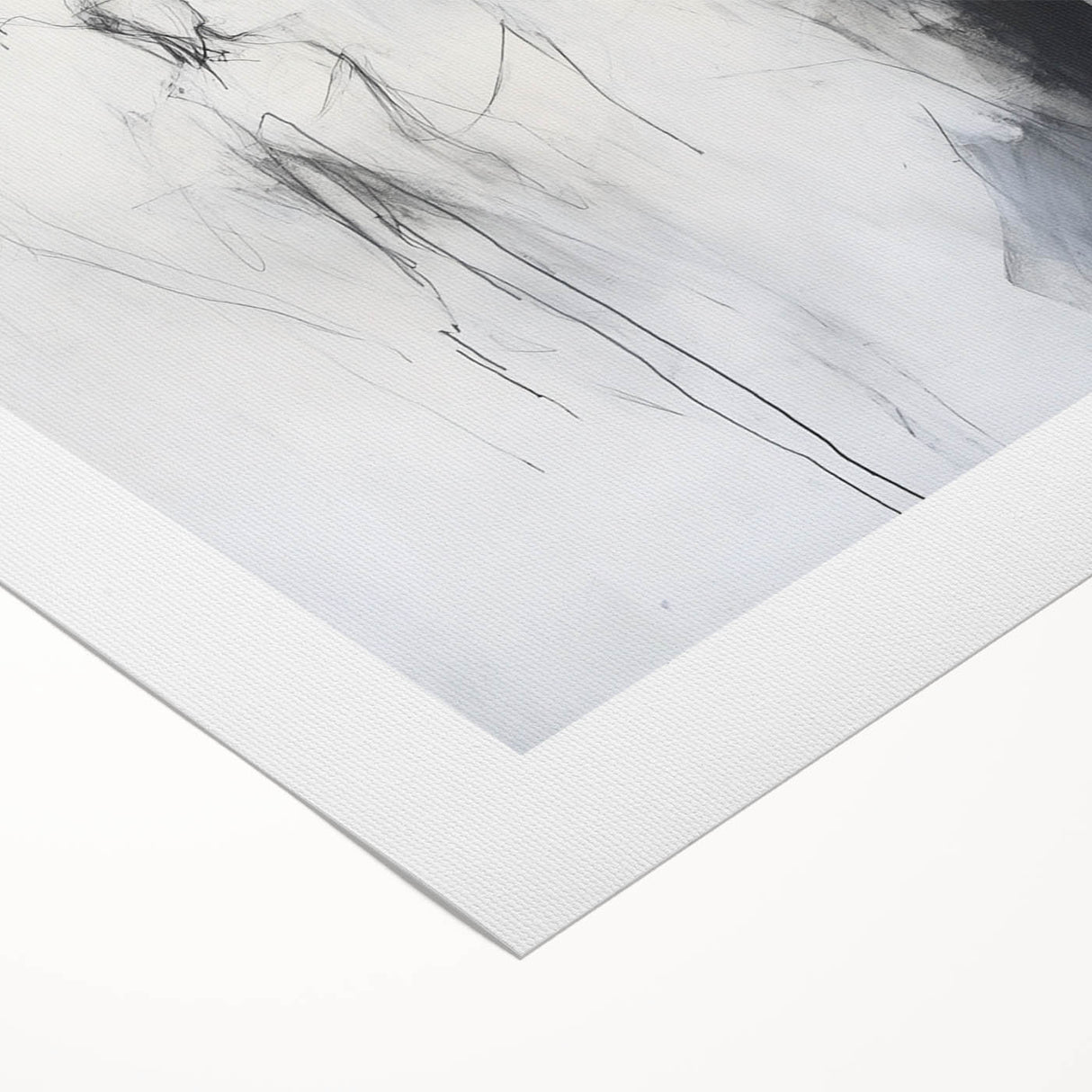 Minimalist Abstract Figurative Wall Art – Ethereal Sketch Forms
