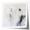 Minimalist Abstract Figurative Wall Art – Ethereal Sketch Forms