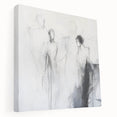 Minimalist Abstract Figurative Wall Art – Ethereal Sketch Forms