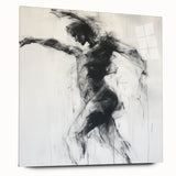 Expressive Abstract Figurative Wall Art – Motion and Grace