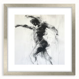 Expressive Abstract Figurative Wall Art – Motion and Grace