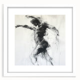 Expressive Abstract Figurative Wall Art – Motion and Grace