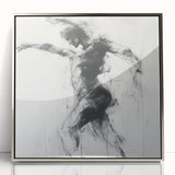 Expressive Abstract Figurative Wall Art – Motion and Grace