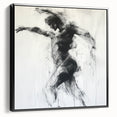 Expressive Abstract Figurative Wall Art – Motion and Grace