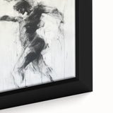 Expressive Abstract Figurative Wall Art – Motion and Grace