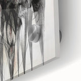 Abstract Figurative Wall Art – Mysterious Human Silhouettes