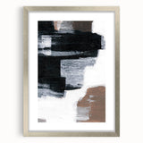 Abstract Wall Art - Black and White Wall Art