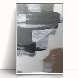 Abstract Wall Art - Black and White Wall Art