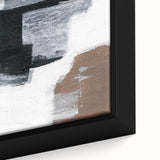 Abstract Wall Art - Black and White Wall Art