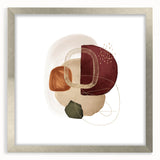 Geometric Minimalist Abstract Wall Art – Modern Earth Tone Design