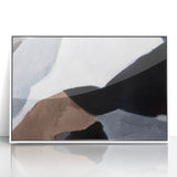 Modern Abstract Wall Art - Neutral Geometric Canvas Print