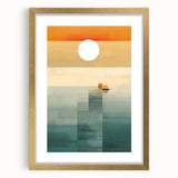 Serene Sunset Wall Art – Tranquil Nature Canvas Prints